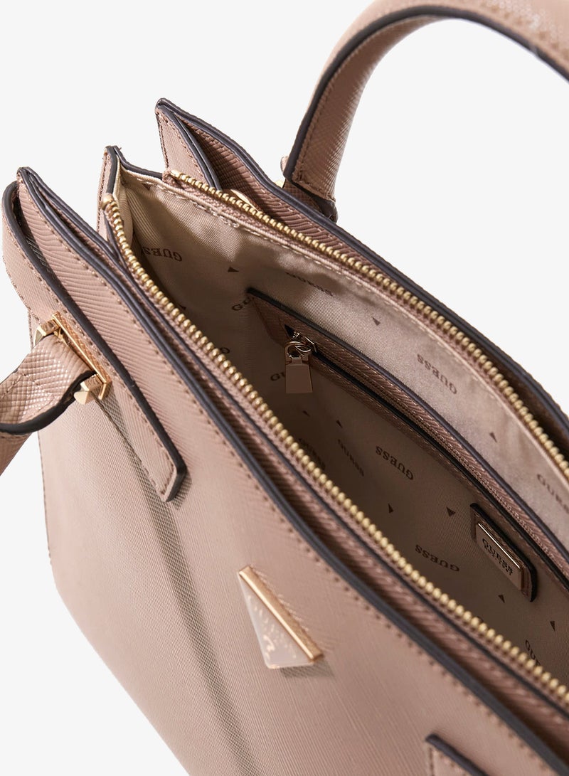 GUESS Serenova Girlfriend  Satchel Bag - Image 5